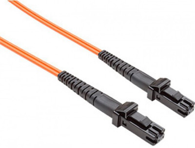 

Molex Fiber Patch Cord MTRJ-MTRJ OM1 10M Network Cable(Compatible with Networking, Orange)