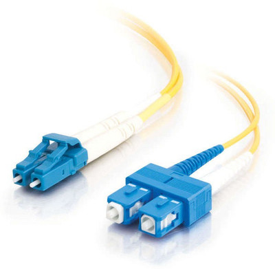 

Molex Fiber Patch Cable SC-LC SM 20 Mtr Network Cable(Compatible with Networking, Yellow)