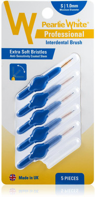 

pearlie white Professional Interdental Brush S 1.0mm Pack Of 5s (Imported)(8 cm, Pack of 5)