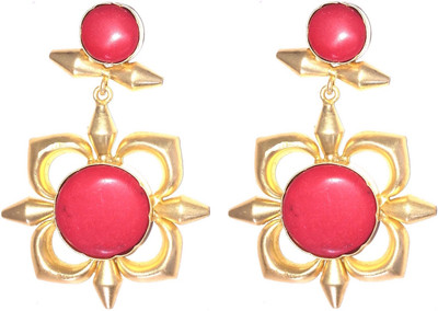 BLINGG Floral Delight Danglers Metal Drops & Danglers