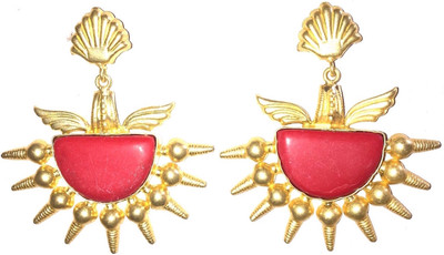 BLINGG Sunshine Rivets Danglers Metal Drops & Danglers
