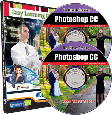 Easylearning Ultimate Photoshop CC Beginner to Expert Video Training Tutorial on 2 DVDs(DVD)