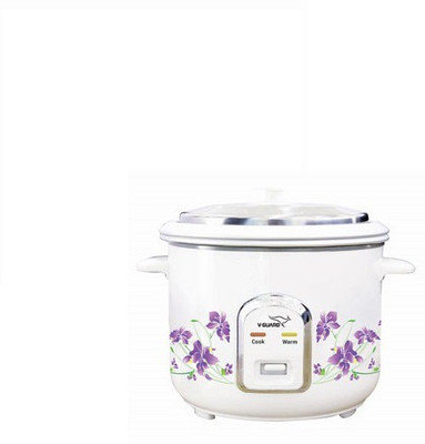 

V-Guard VRC 1.8 Electric Rice Cooker(1.8 L, white with design)