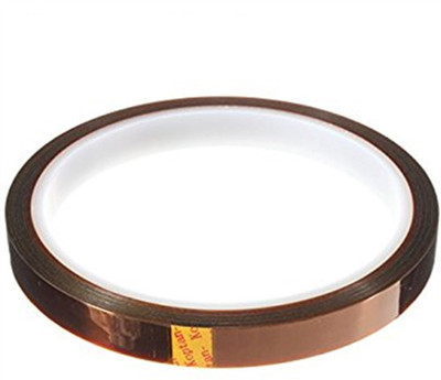 

WOWSOME Plastic Polymer Tape 10 mm Polyimide Heat Resistant/High Temperature Adhesive Tape(Gold)