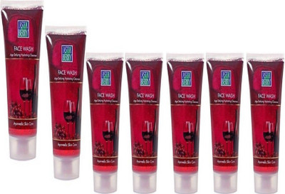 

Astaberry Wine Face wash 60ml(Age Defying Hydrating cleanser) Pack of 7 Face Wash(420 ml)