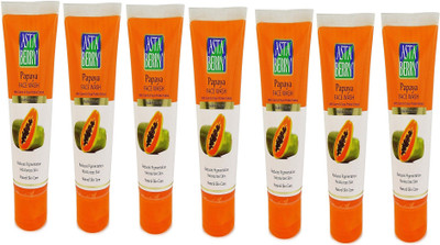 ASTABERRY Papaya Face wash 60ml(With Carrot & Soya Protein Extract) Pack of 7 Face Wash(420 ml)