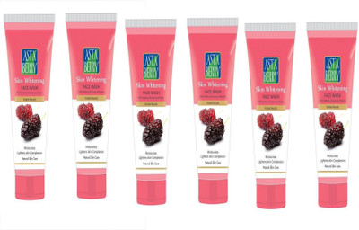 

Astaberry Skin Whitening face wash (With Mulberry & Liquorice Extraxt) Pack of 6 Face Wash(600 ml)