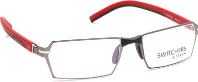 Titan Full Rim Rectangle Frame(122 mm