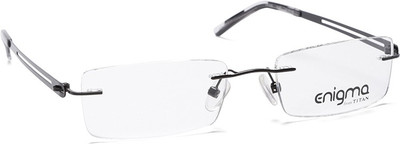 

Titan Rimless Rectangle Frame(120 mm