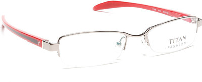 

Titan Half Rim Rectangle Frame(123 mm