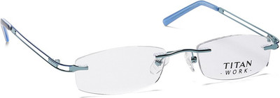

Titan Rimless Rectangle Frame(117 mm