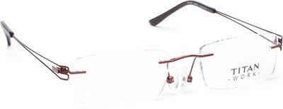 

Titan Rimless Rectangle Frame(119 mm