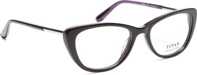 

Titan Full Rim Cat-eyed Frame(120 mm