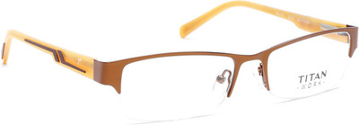 

Titan Half Rim Rectangle Frame(117 mm