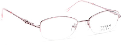 

Titan Half Rim Oval Frame(118 mm