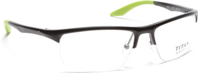 

Titan Half Rim Cat-eyed Frame(132 mm