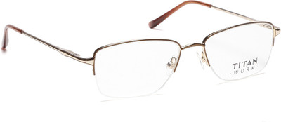 

Titan Half Rim Rectangle Frame(116 mm