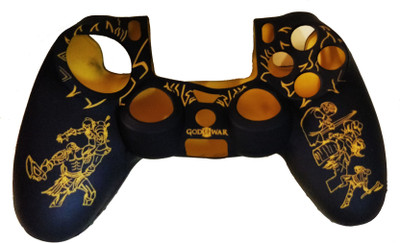 

Hytech Plus God of War Action Theme Feather Soft Playstation 4 DualShock 4 Silicone Sleeve- Yellow Gaming Accessory Kit(Yellow, For PS4)