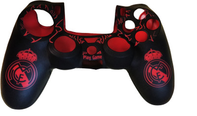 

Hytech Plus Real Madrid Special Edition Theme Feather Soft Playstation 4 DualShock 4 Silicone Sleeve- Red Gaming Accessory Kit(Red, For PS4)