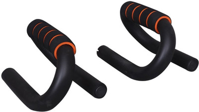 Saiyam S Shape Push-ups Push-up Bar(Black)