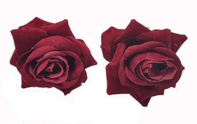 

EKAN Flower Hair Clip Juda Accessories For Women Hair Clip(Red)