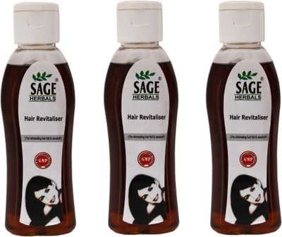

Sage Herbals Pvt. Ltd. Hair Revitaliser Pack Of 3 Hair Oil(270 ml)