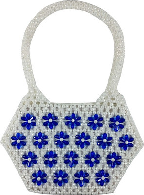 

opazo Hand-held Bag(Blue, White)