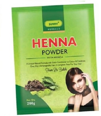 Bakson's Sunny Heena Powder [ Pack of 2] [ 400gms, 200 gmsX2](400 g)