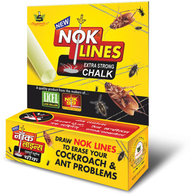 

Sujanil Nok Lines Strong Sugar Coated Chalk Cockroach Killer(Pack of 12)