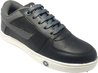 

RJ India Boys & Girls Slip on Sneakers(Black