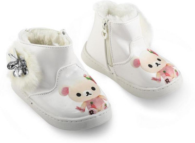 

L.K.Vyapaar Pvt Ltd Boys & Girls Slip on Casual Boots(White