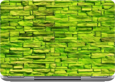 imbue Green wall 1 Digital quality vinyl Laptop Decal 15.6