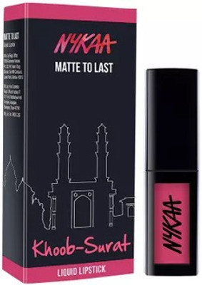 

Nykaa Matte To Last ! Liquid Lipstick - Khoob-Surat(09)