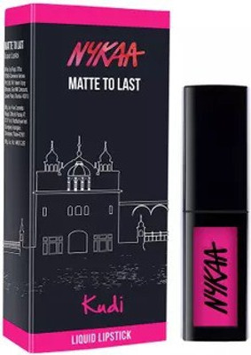 

Nykaa Matte To Last ! Liquid Lipstick - Kudi(04, 4.5 ml)