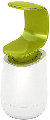 

Tradeaiza C Shape Opisthenar Press Type One Hand Operate Soap Dispenser 310 ml Soap Dispenser(Green)