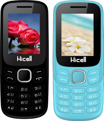 

Hicell C9 Metro Combo of Two Mobiles(Black$Green&Light Blue$Black)