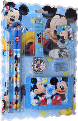 

Majik Pencil Box Cartoon Art Plastic Pencil Box(Set of 8, Blue)