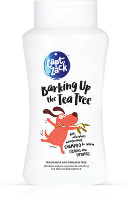 

Capt Zack Captain Zack_Barking Up the Tea Tree Anti-microbial, Flea and Tick Free Dog Shampoo(200 ml)
