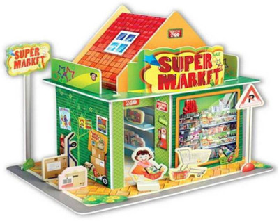

Masterfit 3D Puzzle Super Market(32 Pieces)