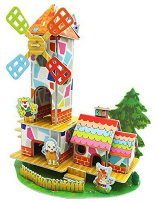 

Masterfit 3D Puzzle Windmill Farm(32 Pieces)