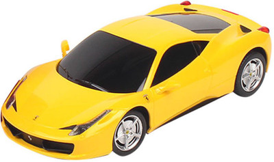 

rastar 1:24 458 Italia R/C Yellow, fun , party gift toy(Yellow)