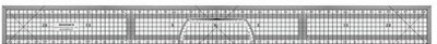 

Isomars Metric Fashion Design Ruler - 101 Ruler(Set of 1, Clear)
