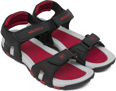 

Asian Men Black Red Sports Sandals