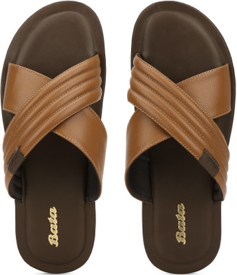 

Bata Men Tan Sandals