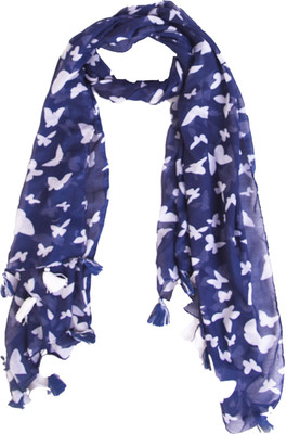 Ziva Fashion Printed Cotton Blend Women Scarf