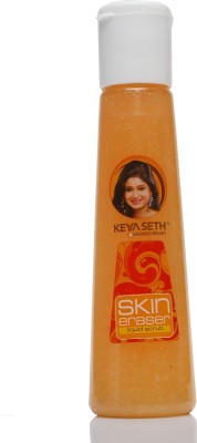 

KEYA SETH AROMATHERAPY Skin Eraser liquid scrub Orange with oatmeal, neem, rose & Aloe Vera , 100ml Scrub(100 ml)