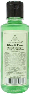 

Khadi Pure Herbal Neem & Aloevera Shampoo(210 ml)