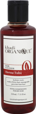 

Khadi Organique Khadi Orgnique Henaa Tulsi Extra Conditining hair cleanser 210 ML(210 ml)