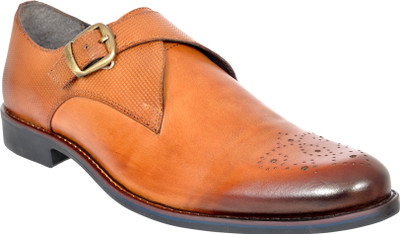 

Allen Cooper Monk Strap For Men(Brown