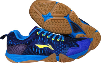 

Li-Ning Active Non-Marking Badminton Shoes For Men(Blue, Green, Blue/lime